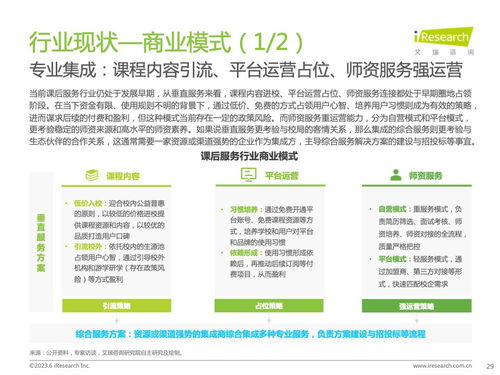 《洞察未來，賦能成長 艾瑞咨詢2023年全球課后服務(wù)行業(yè)報(bào)告深度解讀》